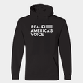Real America’s Voice™ Hooded Pullover – Black