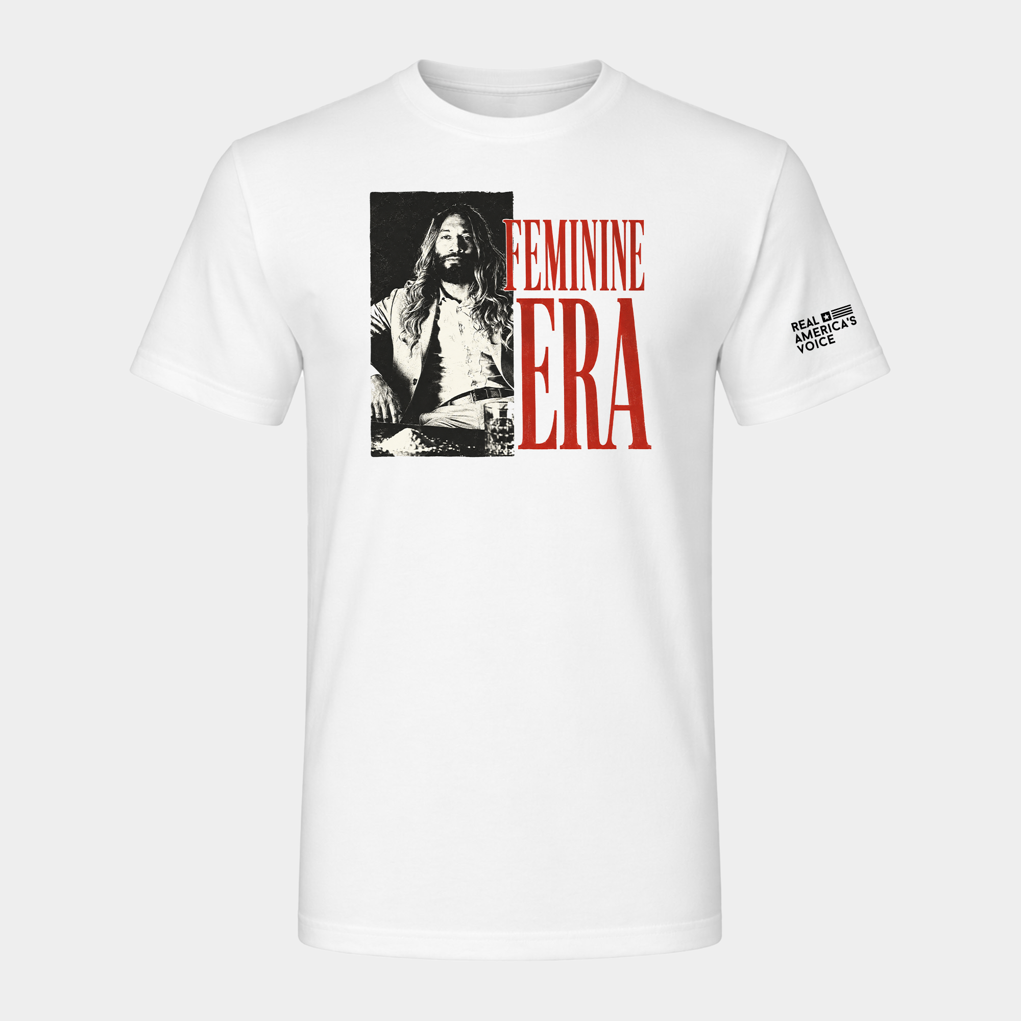 Feminine Era™: Say Hello to My New Pronouns T-Shirt, White