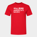 Real America's Music T-Shirt – Red
