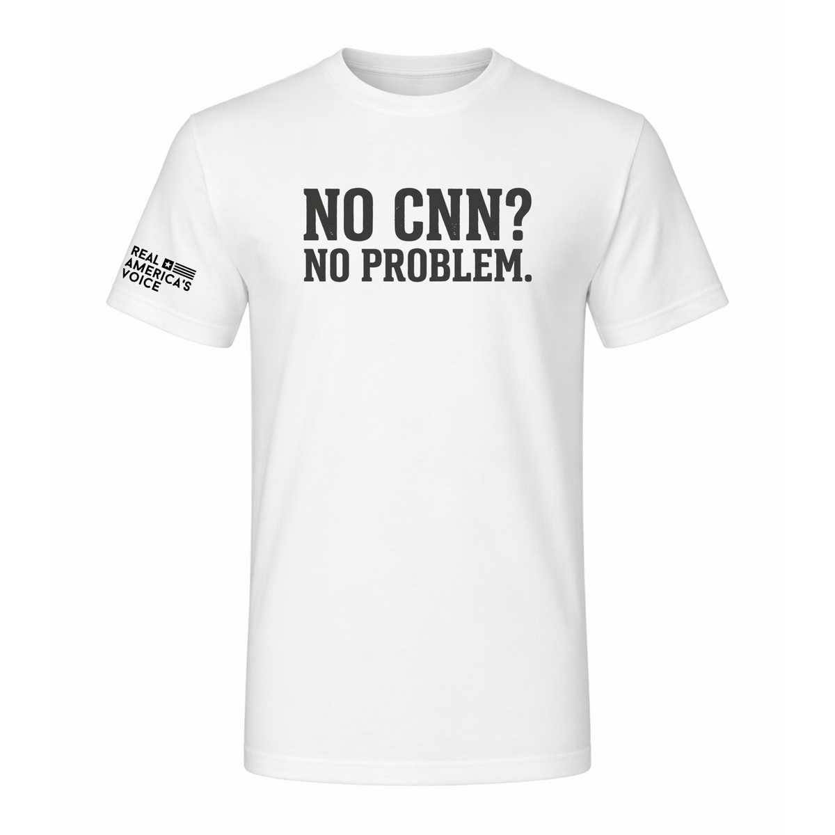 No CNN? No Problem T-Shirt - White