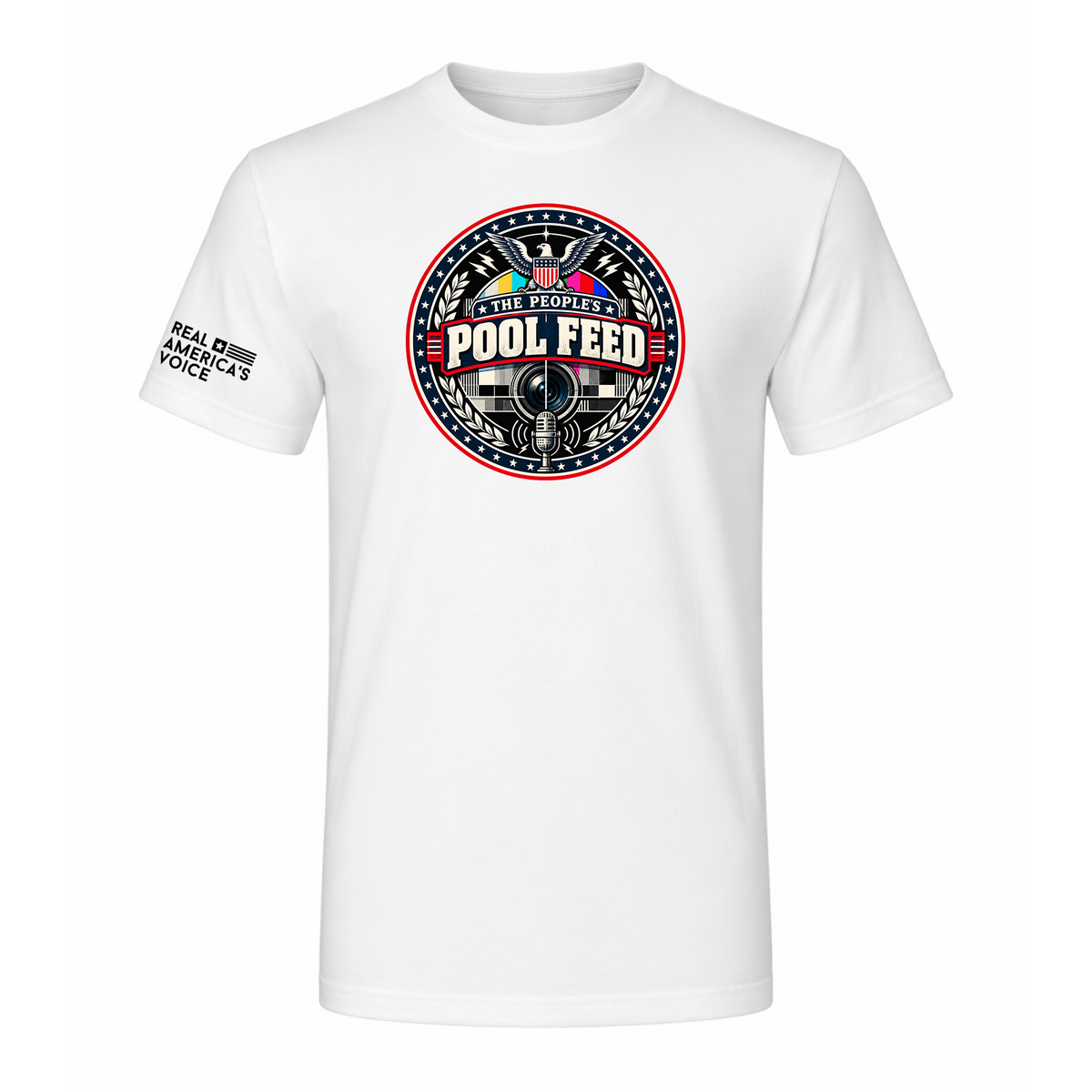 The People's Pool Feed T-Shirt - White