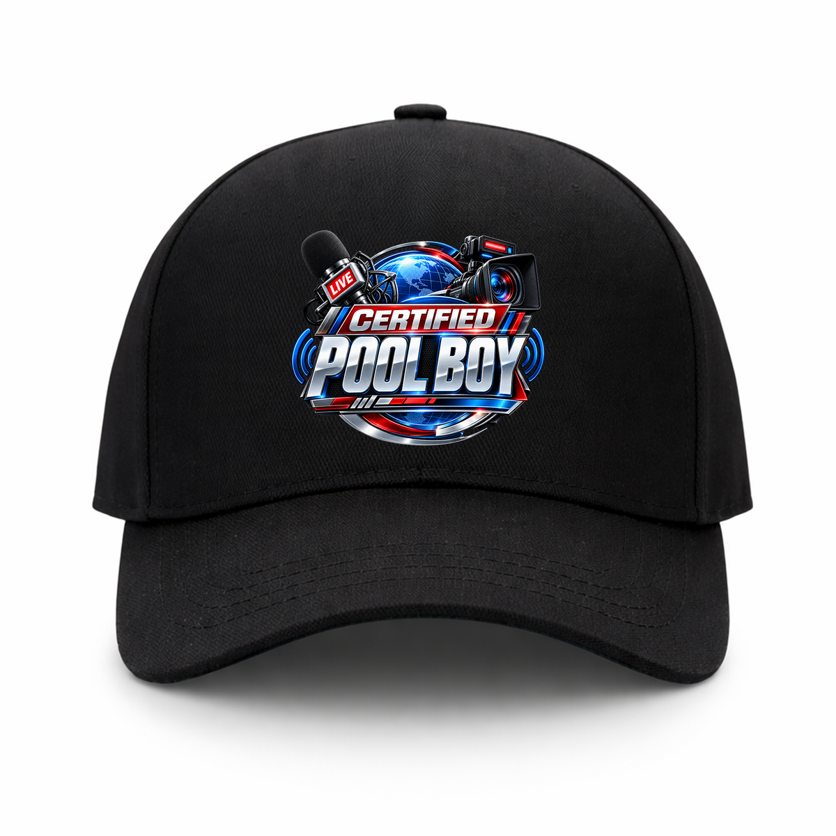 Certified Pool Boy Hat - Black