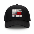 Free Press. Free Feed. Free Country. Hat – Black
